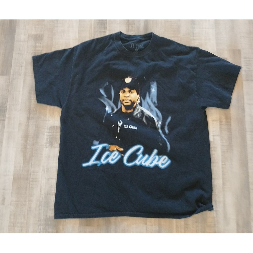 Ice Cube Rapper XL Mens Black T Shirt‎